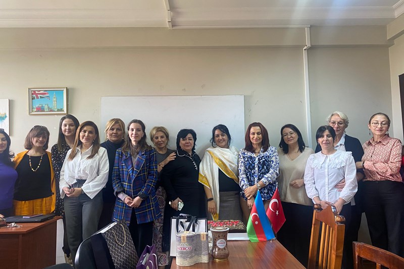 ÖĞR.GÖR.DR AYŞE MERCAN AZERBAYCAN MİMARLIK VE İNŞAAT ÜNİVERSİTESİ'NE ZİYARET GERÇEKLEŞTİRMİŞTİR ÖĞR.GÖR.DR AYŞE MERCAN AZERBAYCAN MİMARLIK VE İNŞAAT ÜNİVERSİTESİ'NE ZİYARET GERÇEKLEŞTİRMİŞTİR